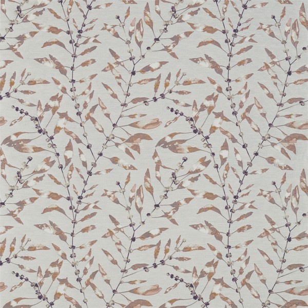 Chaconia Mandarin/Fig Fabric by Harlequin