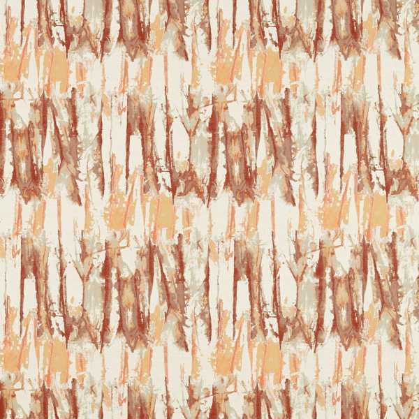 Eco Takara Baked Terracotta/Rust Fabric by Harlequin