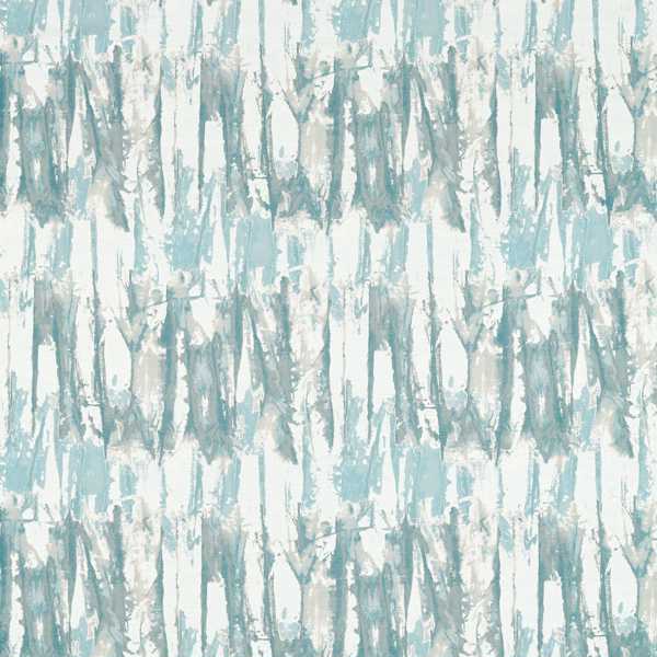 Eco Takara Frost/Silver Willow Fabric by Harlequin