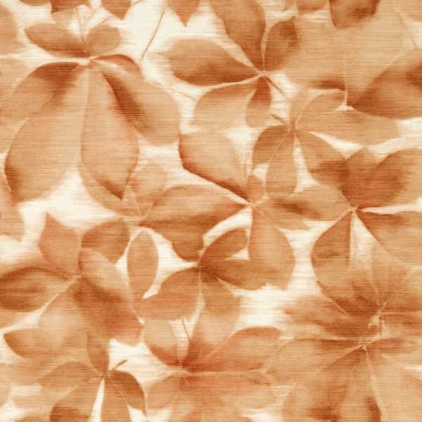 Grounded Baked Terracotta/Parchment Wallpaper by Harlequin