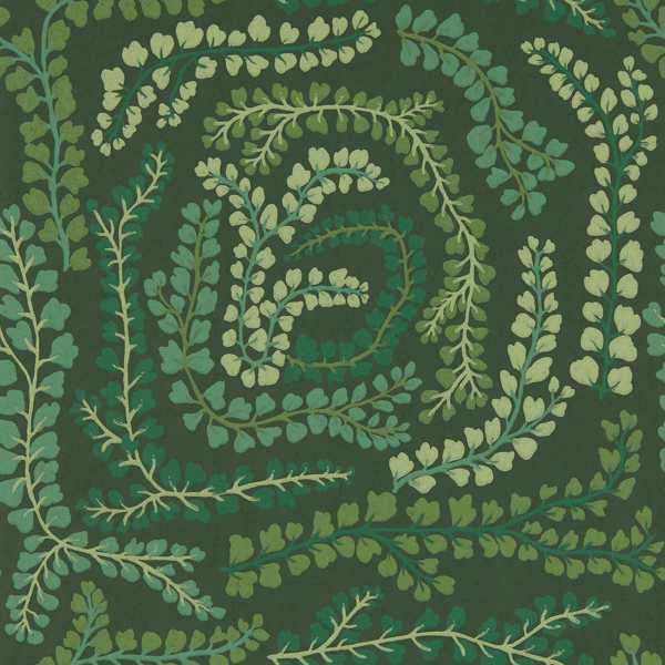 Fayola Fig Leaf/Clover Wallpaper by Harlequin
