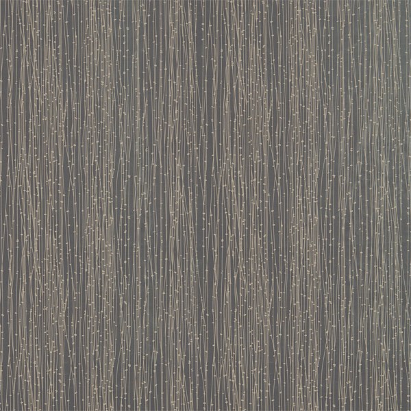 Kalamia Steel / Taupe Fabric by Harlequin