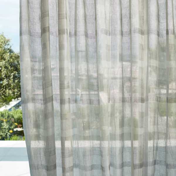 Ertha Sheer First Light Fabric by Harlequin