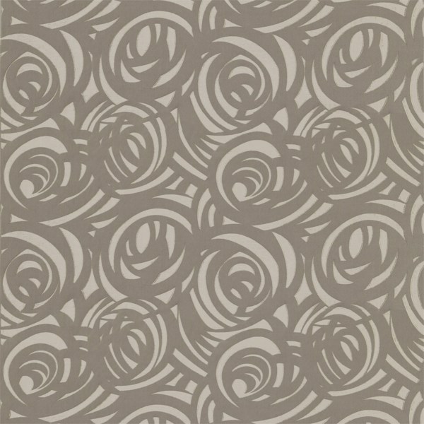 Vortex Slate And Silver Fabric by Harlequin