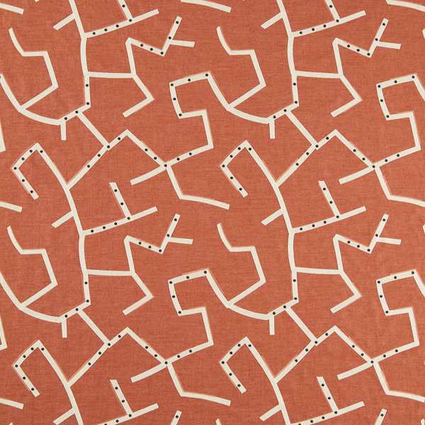 Saraceno Rust Fabric by Harlequin