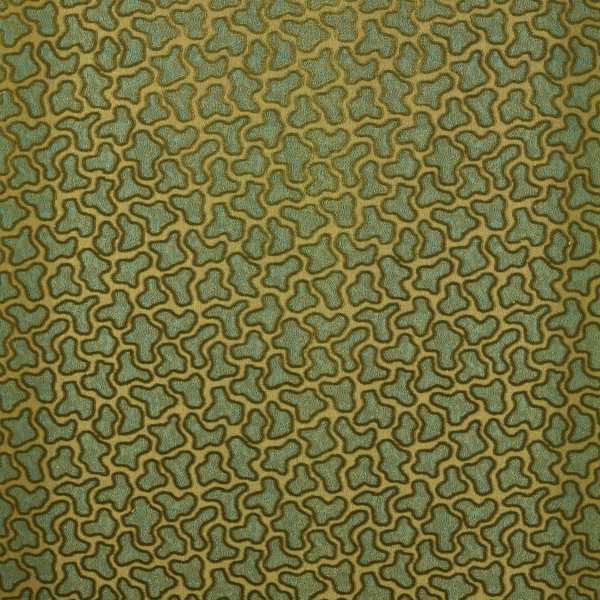 Molten Moldavite/Emerald Fabric by Harlequin