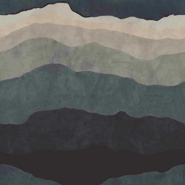 Sedimentary Midnight Wallpaper by Harlequin