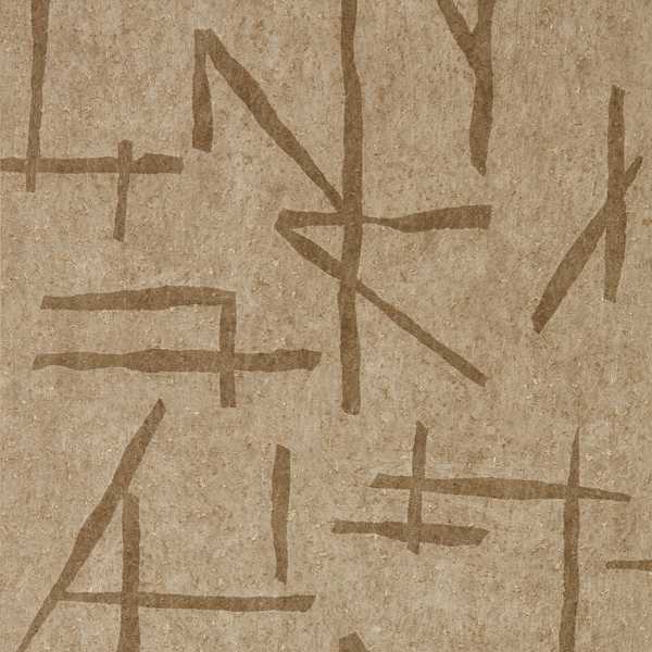 Dolmens Sandstone/Gold Wallpaper by Harlequin