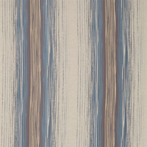 Tilapa Nordic Blue/Steel Fabric by Harlequin