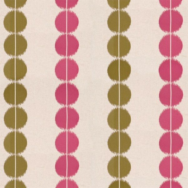 Lomita Raspberry/Caper Fabric by Harlequin