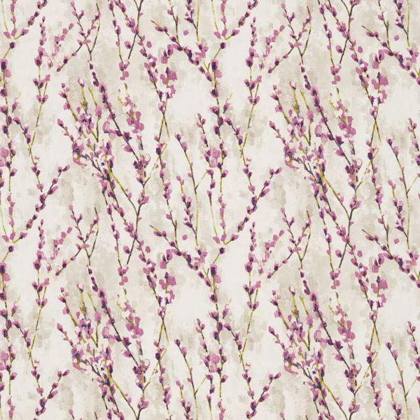 Salice Plum Fabric by Harlequin