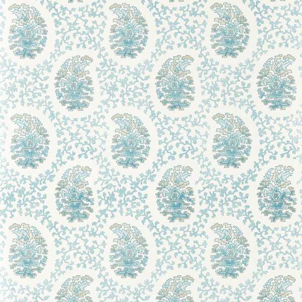 Paisley Indigo Wallpaper by Harlequin