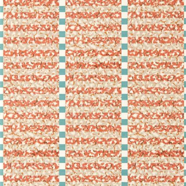 Toluca Spice/Azul Wallpaper by Harlequin