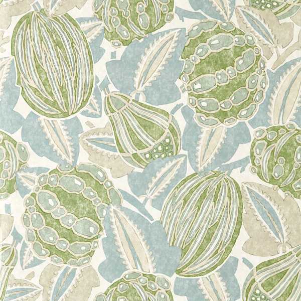 Zenith Pine/Seaglass Wallpaper by Harlequin