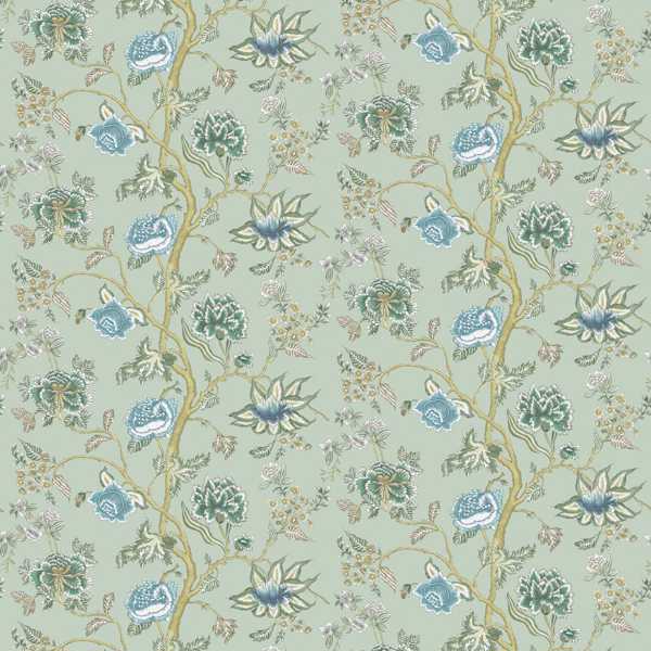 Indienne Emerald/Citrine Wallpaper by Harlequin