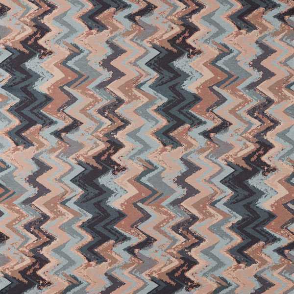 Kilim Grounded/Burgundy Fabric by Harlequin