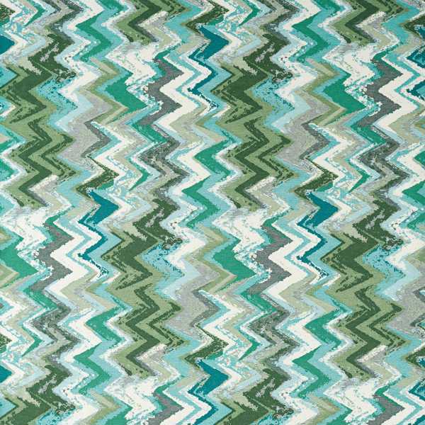 Kilim Forest/Emerald Fabric by Harlequin