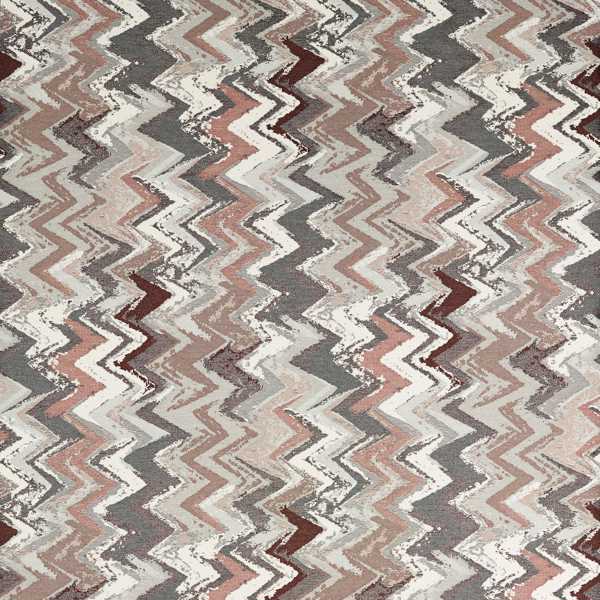 Kilim Birch/Charcoal Fabric by Harlequin