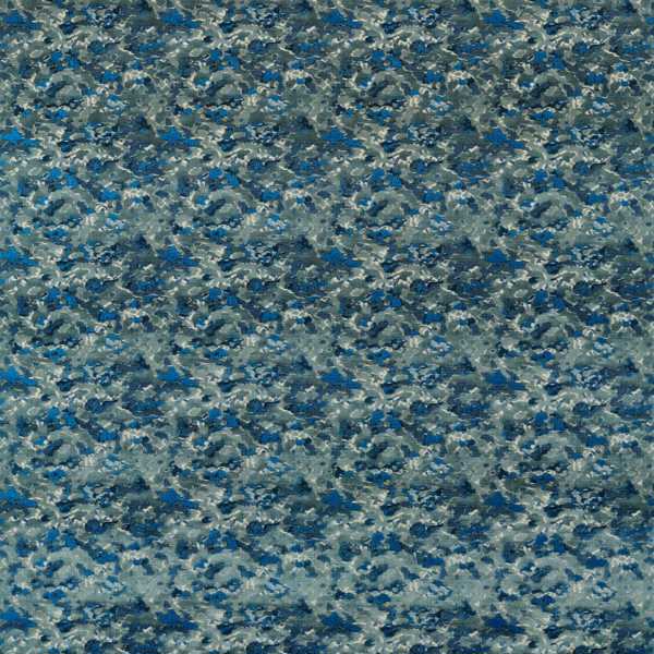 Derain Adriatic/Ink Fabric by Harlequin