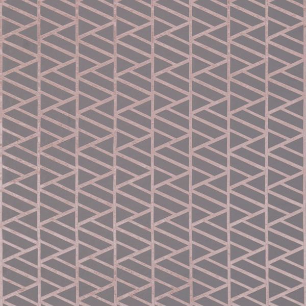 Alvar Slate/Blush Fabric by Harlequin