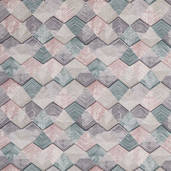 Rhythm Blush / Heather / Taupe Fabric by Harlequin