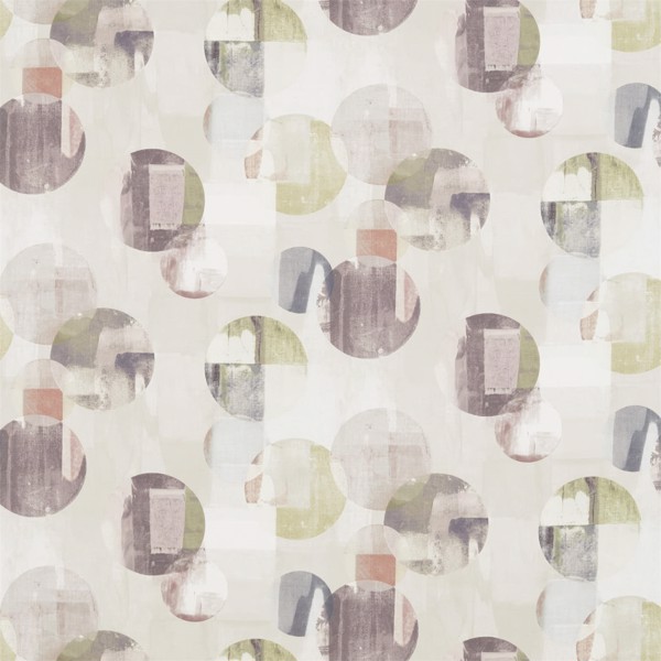 Rondure Heather / Slate / Gooseberry Fabric by Harlequin
