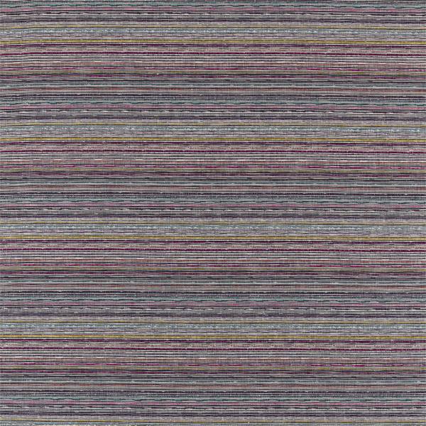 Nuka Fuchsia / Coral / Marine Fabric by Harlequin
