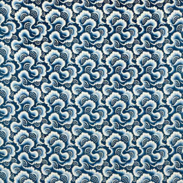 Ludaix Velvet Pacific Fabric by Harlequin