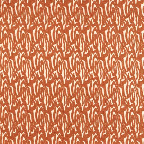 Marble Wave Terracotta Fabric by Harlequin