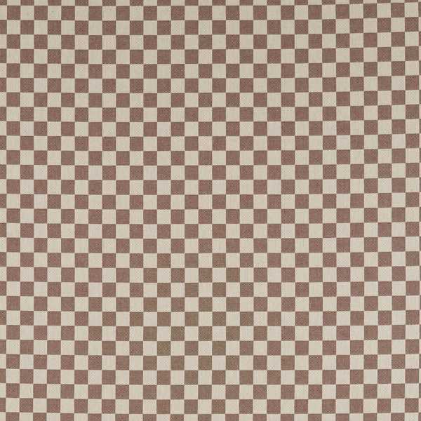 Blenets Check Mini Chocolate Fabric by Harlequin