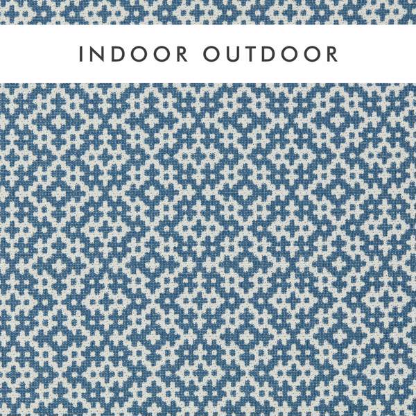 Liora Indigo/Chalk Fabric by Harlequin