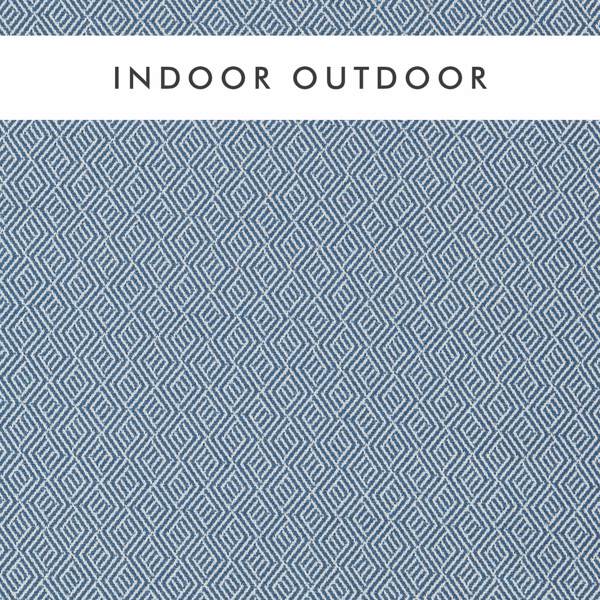 Nalani Indigo/Chalk Fabric by Harlequin