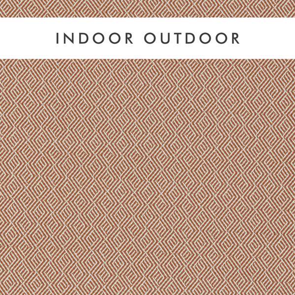 Nalani Rust/Chalk Fabric by Harlequin