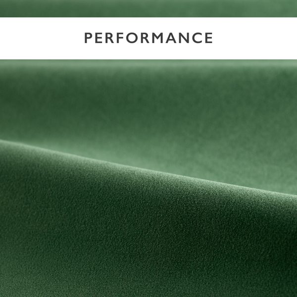Performance Velvet Pine Fabric by Harlequin