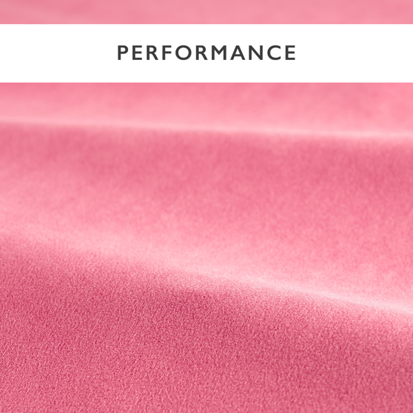 Performance Velvet Peony Fabric by Harlequin