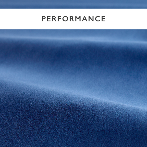 Performance Velvet Azurite Fabric by Harlequin