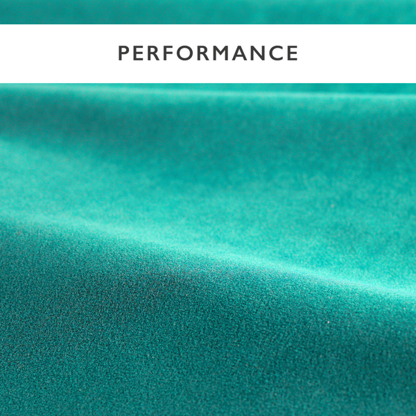 Performance Velvet Lagoon Fabric by Harlequin