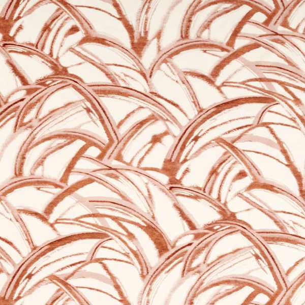 Kimono Burnt Terracotta/Blush Fabric by Harlequin