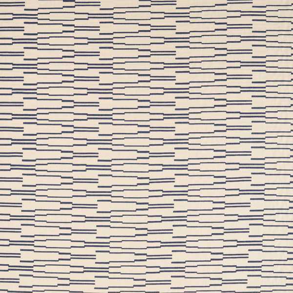 Juniper Parchment/Indigo Fabric by Harlequin