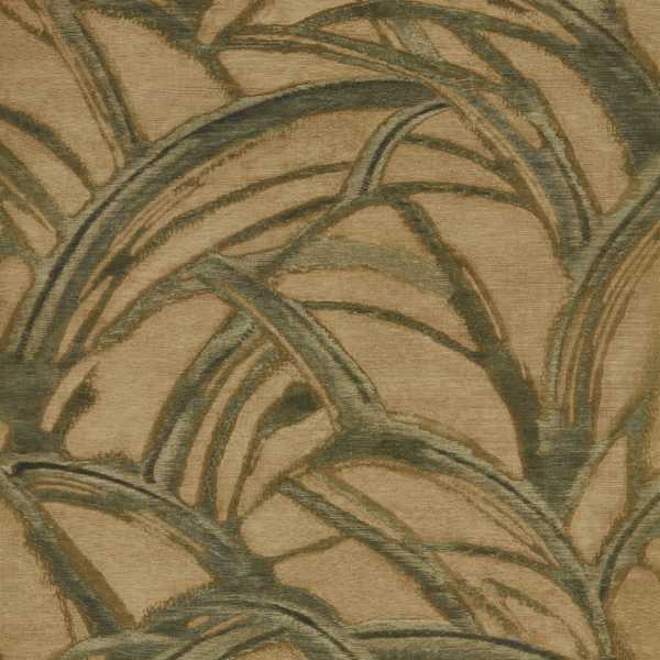 Kimono Clay/Graphite Wallpaper by Harlequin