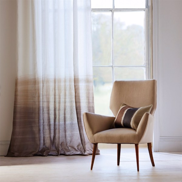 Tranquil Pebble/Hessian Fabric by Harlequin