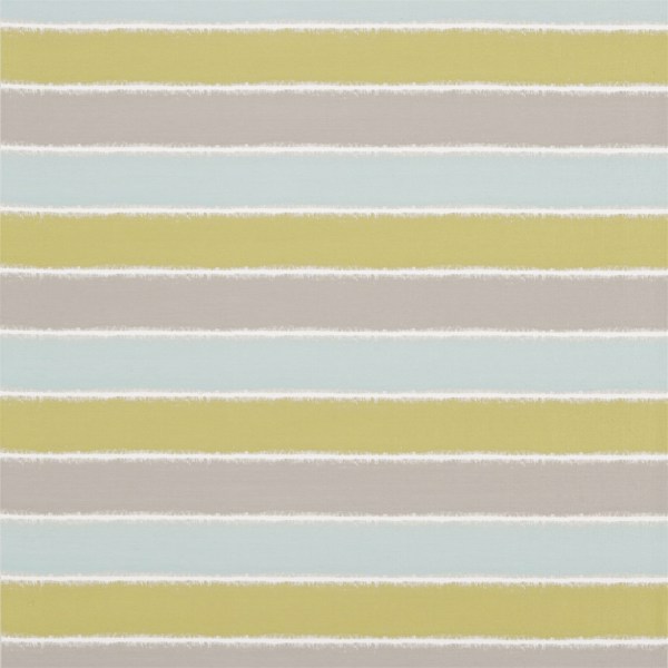 Plateau Sky/Chalk/Linden Fabric by Harlequin