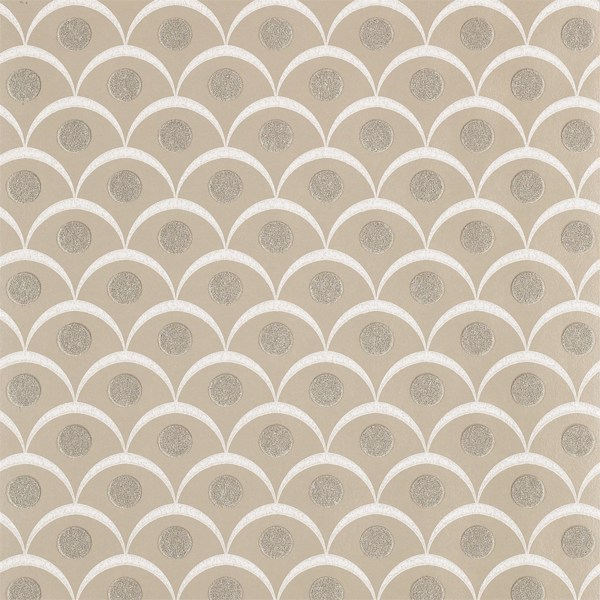 Demi Antique Gold Wallpaper by Harlequin