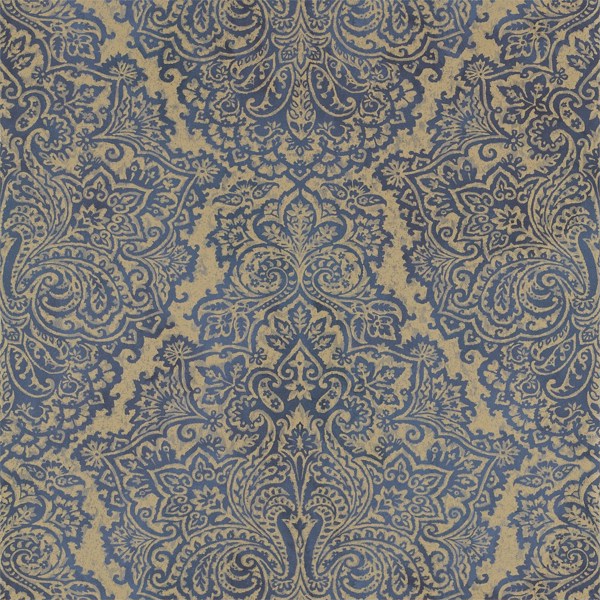 Aurelia Sapphire Wallpaper by Harlequin