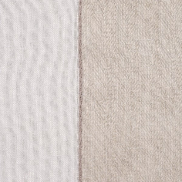 Purity Voiles Hemp/Ivory Fabric by Harlequin