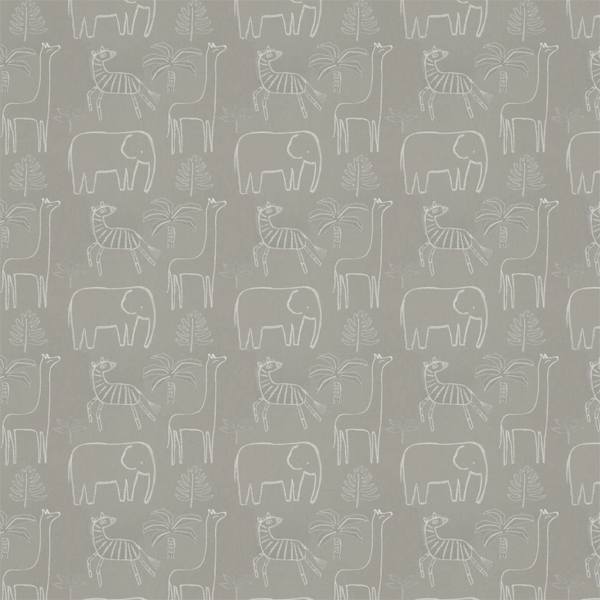Funky Jungle Stone Fabric by Harlequin