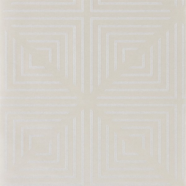 Radial Oyster/Pearl Wallpaper by Harlequin