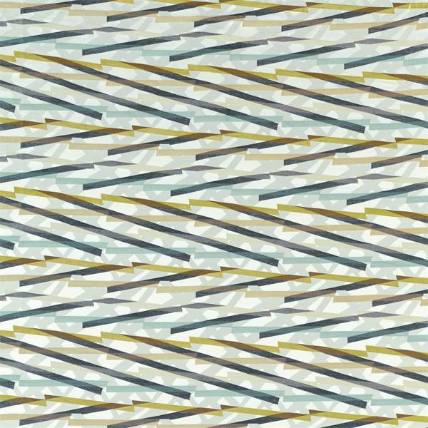 Diffinity Gold/Topaz Fabric by Harlequin