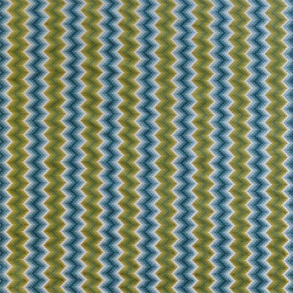 Maseki Velvet Lichen/Marine Fabric by Harlequin