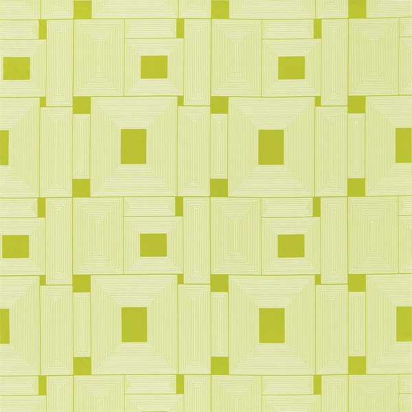 Maze Lime Fabric by Harlequin